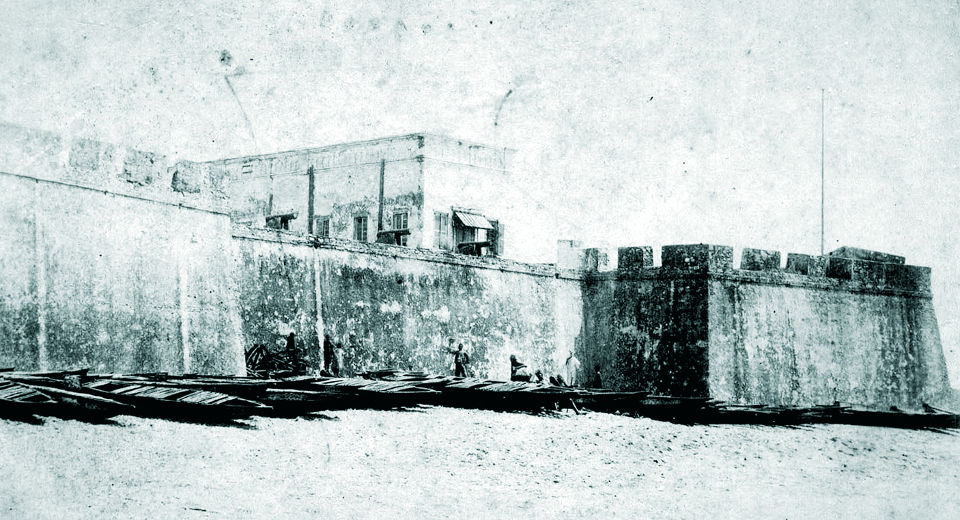 Archivfoto, Festung von Südwesten, 1875